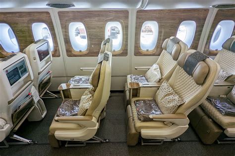 Emirates A380 in 2022 Economy Review .